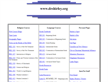Tablet Screenshot of drshirley.org